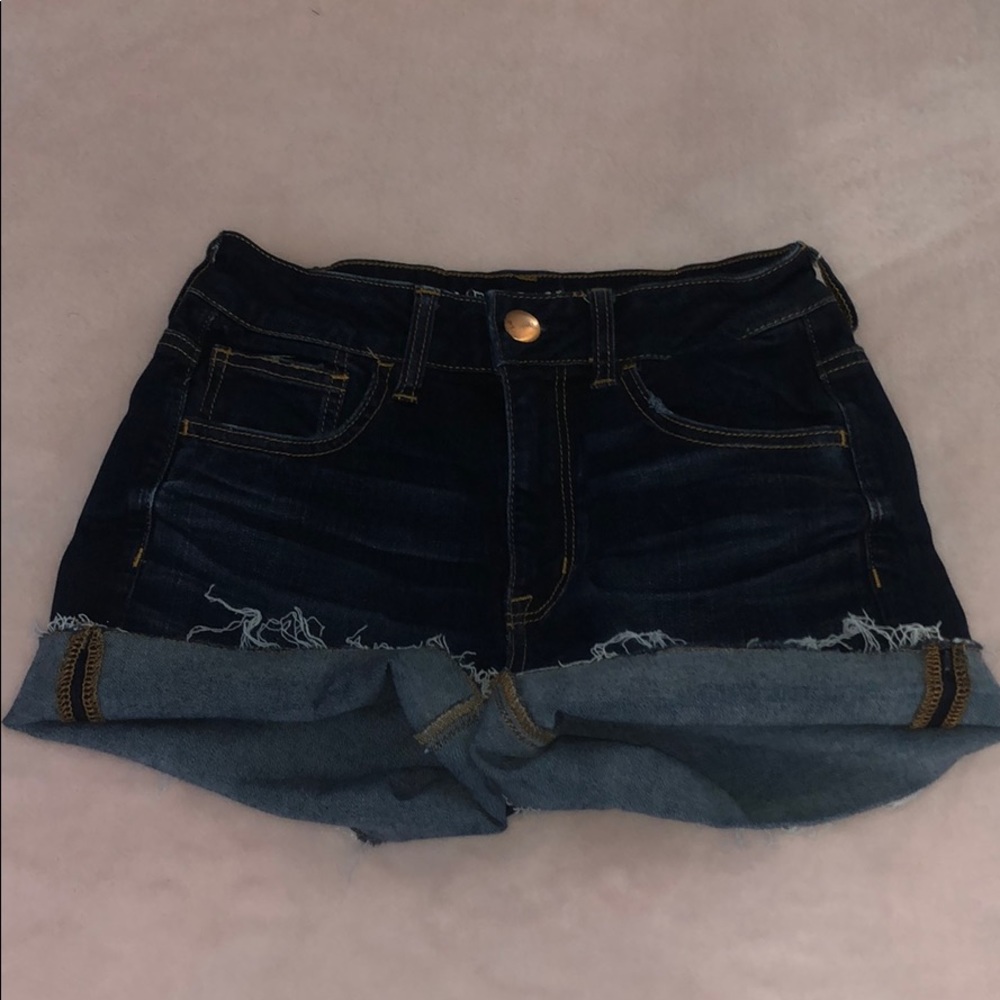 EUC AEO High rise shorties!